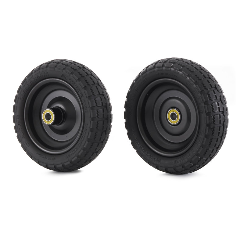 Replacement Tire For Utility Cart, 10" H x 10" W x 10" D