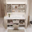 Armoire de salle de bain simple de style français-111042873