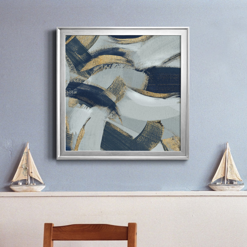 Rustic and Bitterweet II - Reproduction d'art sur toile encadrée, H 22,5 po x l 22,5 po x P 1,5 po, Argent