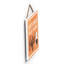 Exit Sign Don't Come In Without Coffee Orange Wooden Plaque