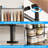 84"-128" Metal Pipe Clothing Rack Wall Mounted , Garment Rack-1044938026
