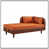 Orange et brun foncé