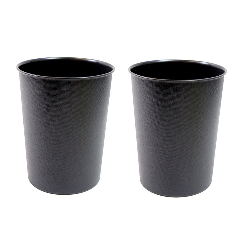 JVL Decorative Bin, Black
