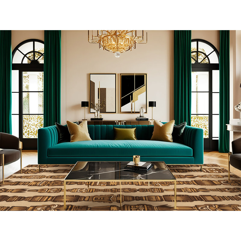  Tapis hawaïen lavable statues Tiki, Tapis de couloir 2 pi x 4 pi