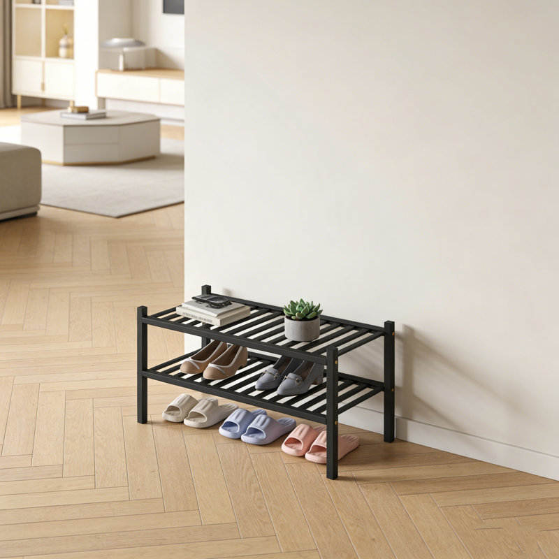 Range-chaussures en bambou