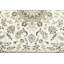 Tapis oriental crème crème 8 x 10 Indo-Nain