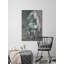 « running white cheval »-peinture sur toile tendue-1767451970