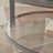 Modern Round Glass Coffee Table with 2-Tier Open Storage, Center Table for Mid-Sized Living Rooms, Black Metal Frame, 35.4"D-1186625705-1194309598