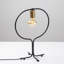 Lampe de table noire 18,11 po Kason