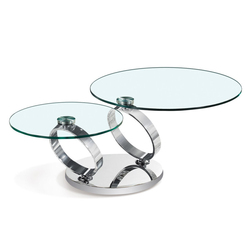Downie Glass Top Coffee Table