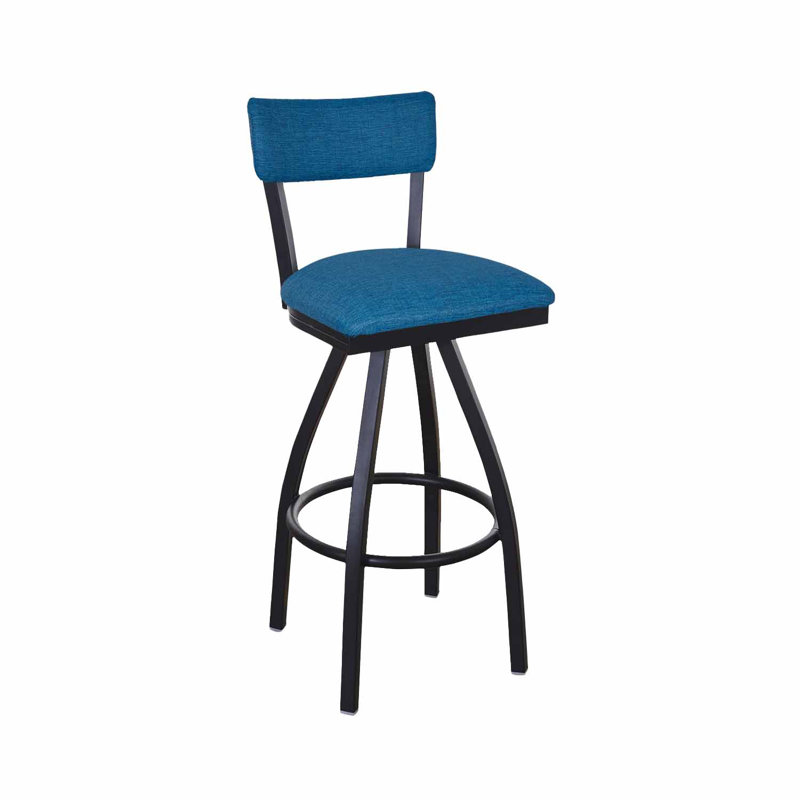 Bristol Upholstered Counter Stool with Metal Frame