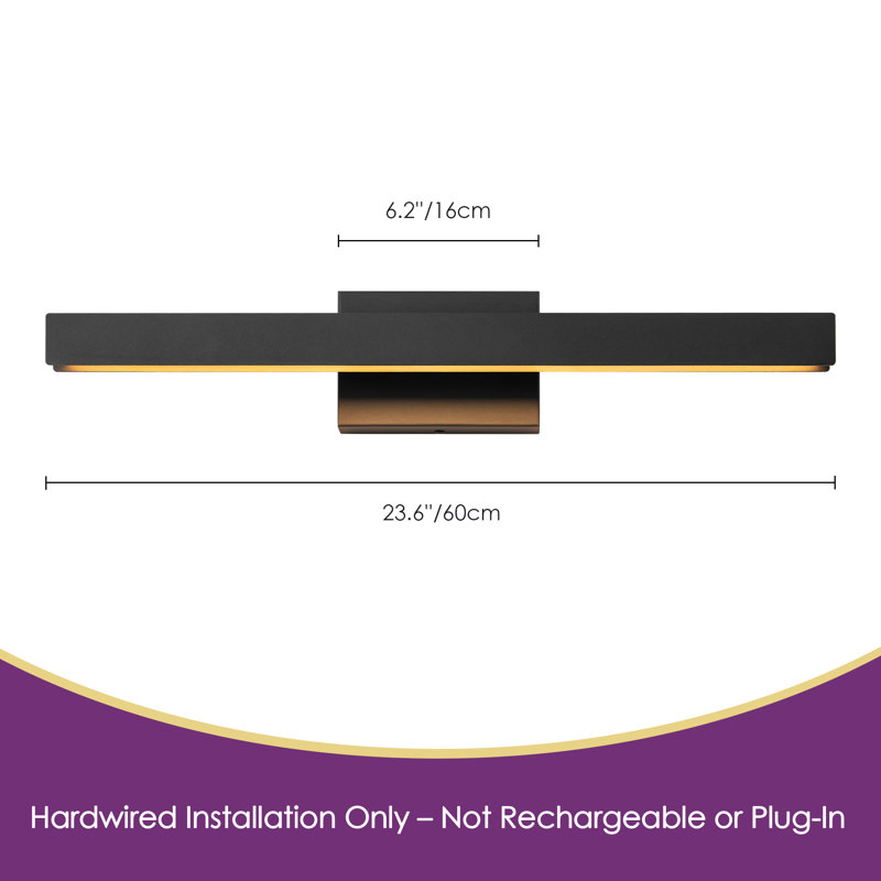 Dimmable LED Aluminum Hardwired Wall Mounted Picture Light