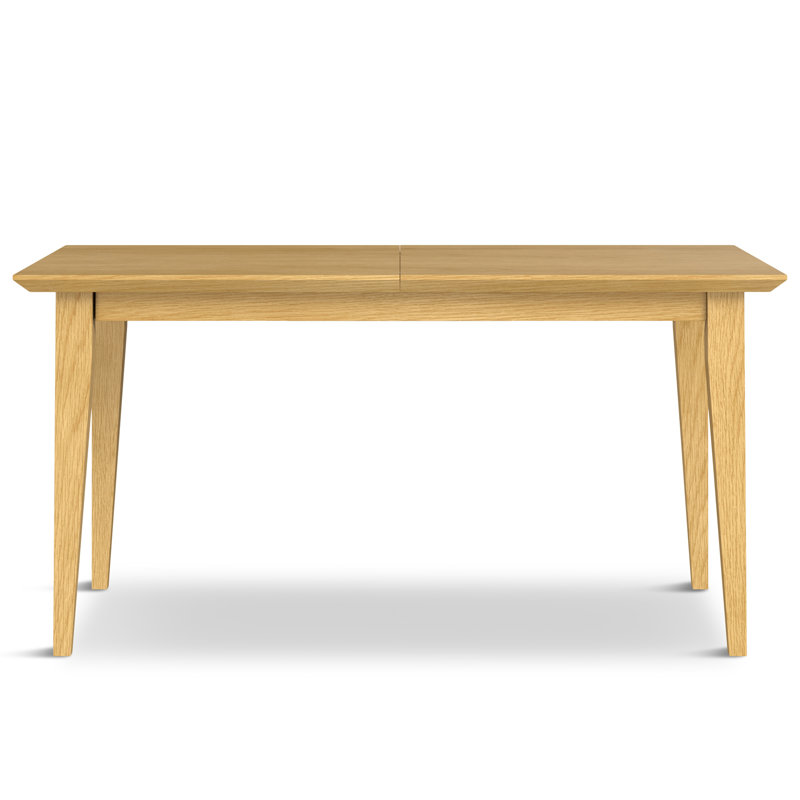 Contemporary Extendable Dining Table in Oak