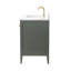 Meuble-lavabo simple 60 po avec plateau en marbre d'ingénierie 60 po-105275188-105275183