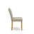 Abbott Parson Dining Chairs - Light Tan Linen Fabric Padded Dinette Chairs, Set of 2, Oak-291776888-291776892