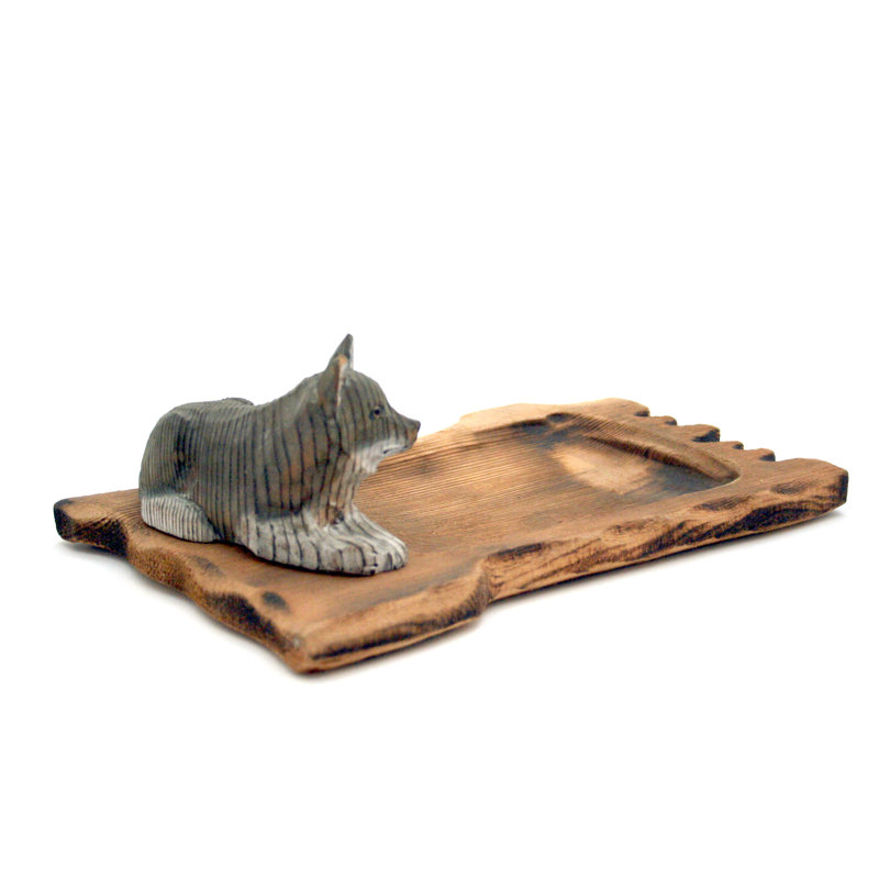 Assiette décorative en bois Dahlquist