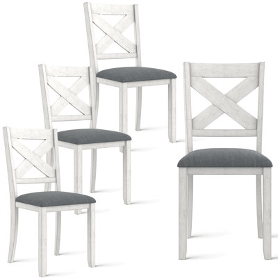 Duckworth Solid Wood Upholstered Dining Chairs