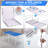 Foldable Ping Pong Table, Small Size 60" X 30" Portable Table Tennis Table With 2 Paddles, Game Net And 2 Balls-103491102