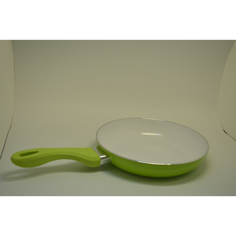 Ceramic Non-Stick Frying Pan, 28.5 cm Diameter, Green