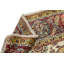 Wool Floral Area Rug in Cream