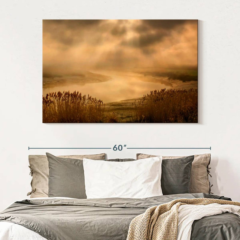Marshland Mists, 34" H x 51" W
