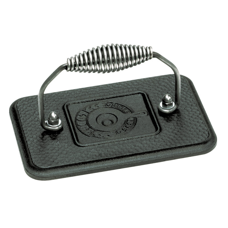 Cast Iron Grill Press