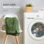 Couverture légère en duvet synthétique avec bordure en satin -111300866-21365929