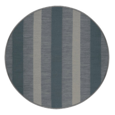 Machine Washable Checkered Gray Area Rug