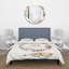 Ensemble de housse de couette bohème et éclectique de couleur bohème Ethnique beige bohémien - Polyester microfibre-66393254