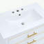 Armoire de meuble-lavabo moderne 30 pouces avec deux tiroirs Openstorge-835759896