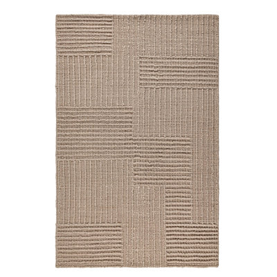 Clayton Geometric Area Rug in Beige