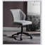 Chaise de bureau en cuir synthétique et finition Pakuna