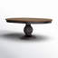 Americana Round 54'' Extendable Dining Table-1278095057