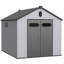 XWT013-1 Remise de rangement en plastique 8 * 10 pi pour le jardin de grande cour
