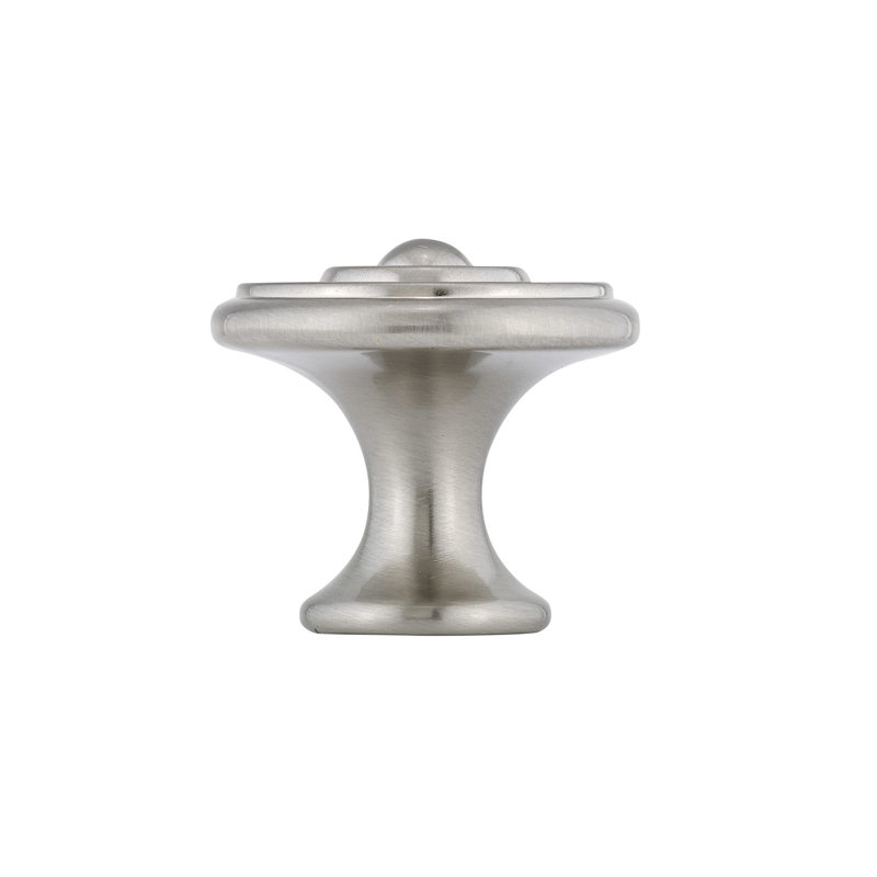 Poignée ronde surdimensionnée 1 11/16 po de diamètre Expression, Nickel brossé