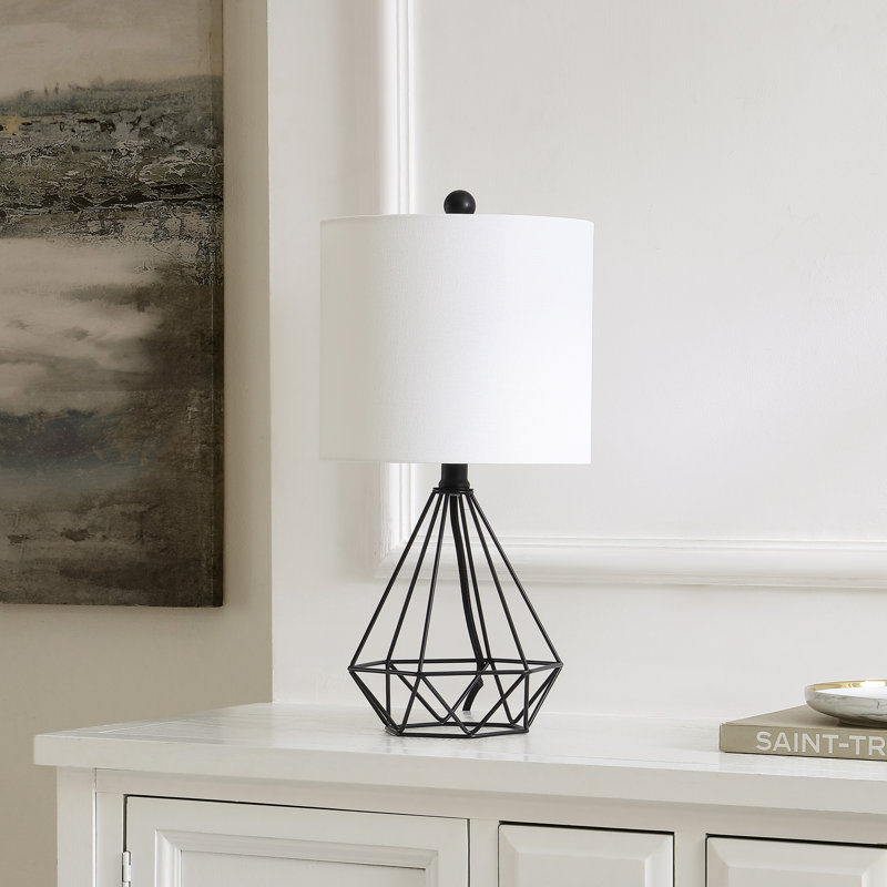 Lampe de table en métal Jizele