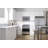 Everest Quick Assemble Modern Style, Shaker White 84 in Pantry Kitchen Cabinet