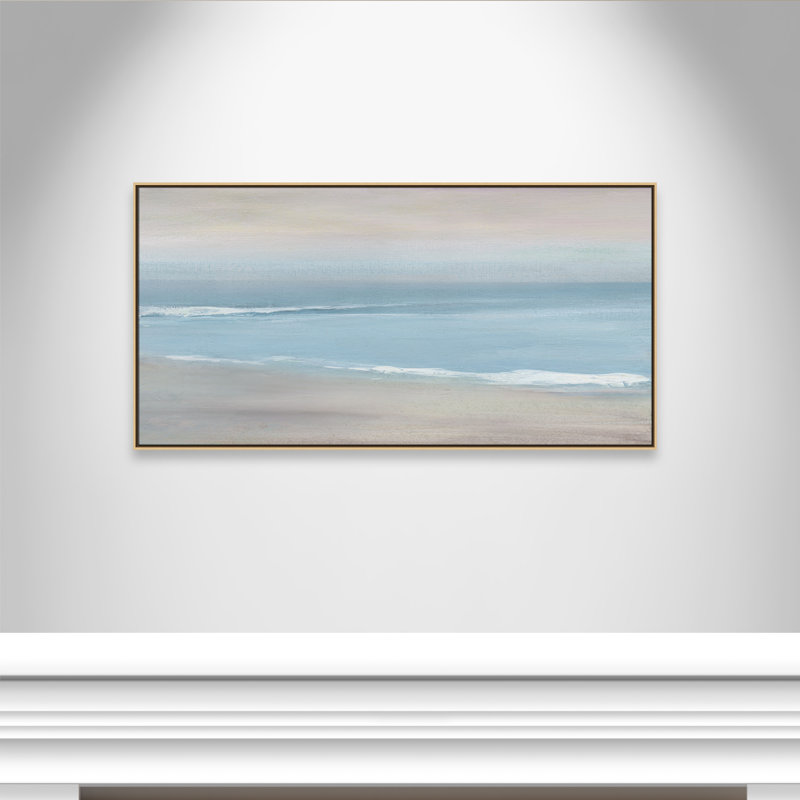 Rose Reflections - Panorama Version Print by Carol Robinson, 31.5" H x 61.5" W, Natural