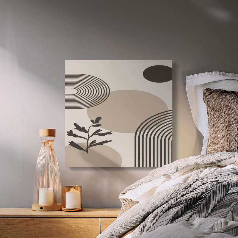 1 Piece Wrapped Canvas Wall Art Set, 91.44 cm H x 91.44 cm W