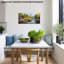 Art mural sur toile GUTTATY, impression de nature rustique, paysage de campagne, photo murale, ruisseau de forêt, paysage charmant, peinture pour salon, 20 x 40 pouces-106799144