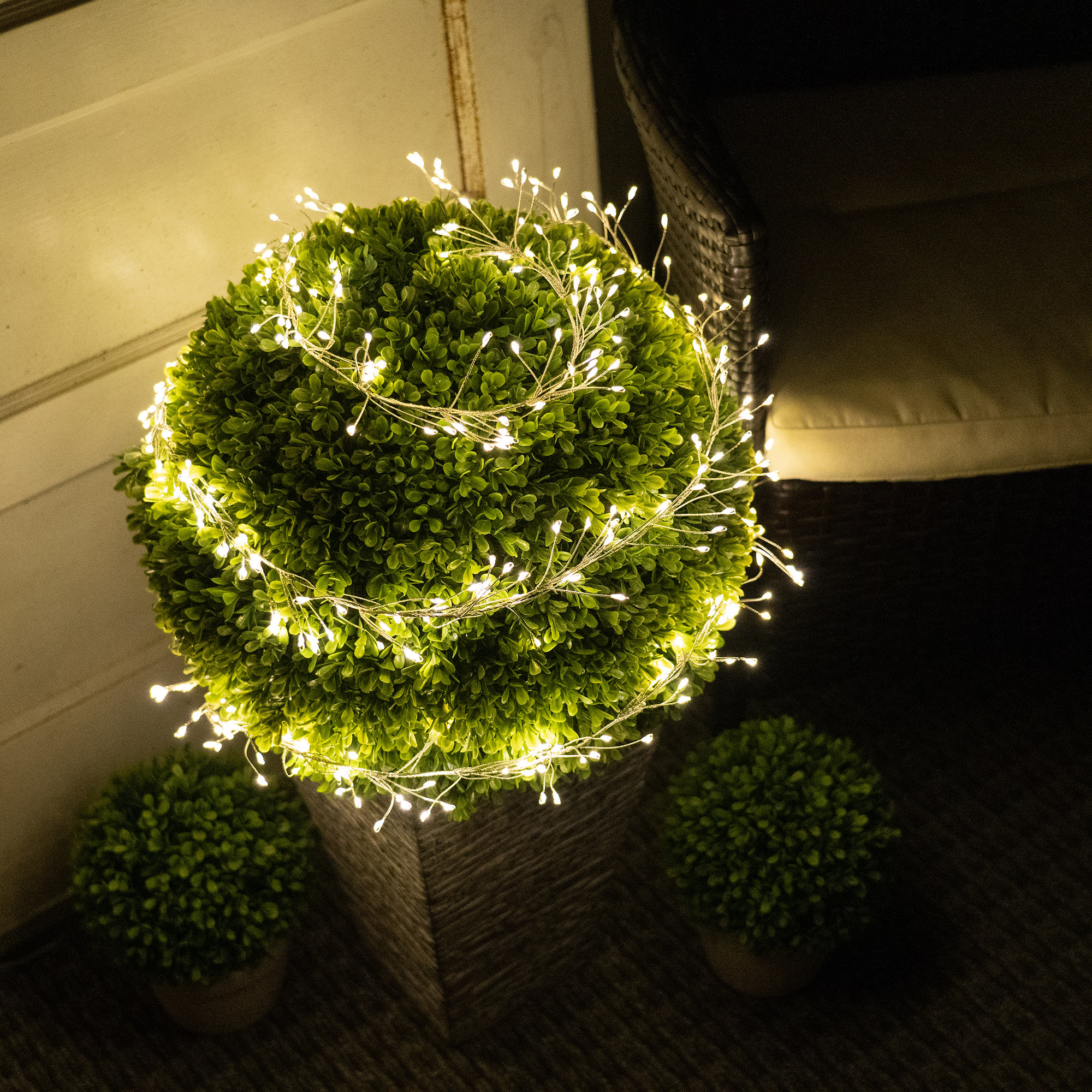 96'' LED String Lights, Warm White