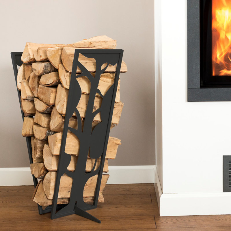 54cm W Metal Log Rack