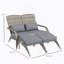 Chaise longue d'extérieur avec dossier haut-1830523747