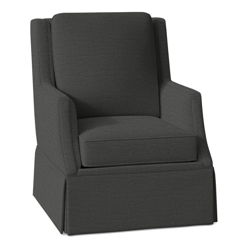 Fauteuil tournant Savannah, Perigold Ishi anthracite