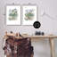 Branches botaniques modernes, impression sur bois 2 pièces-93787139-93787140
