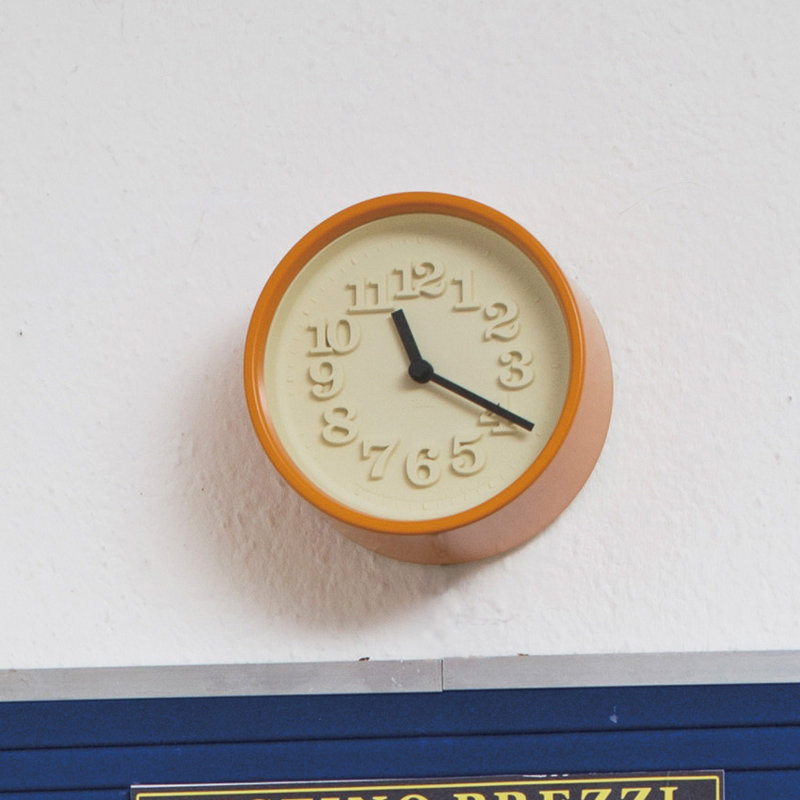 Kristine Wall Clock, Orange