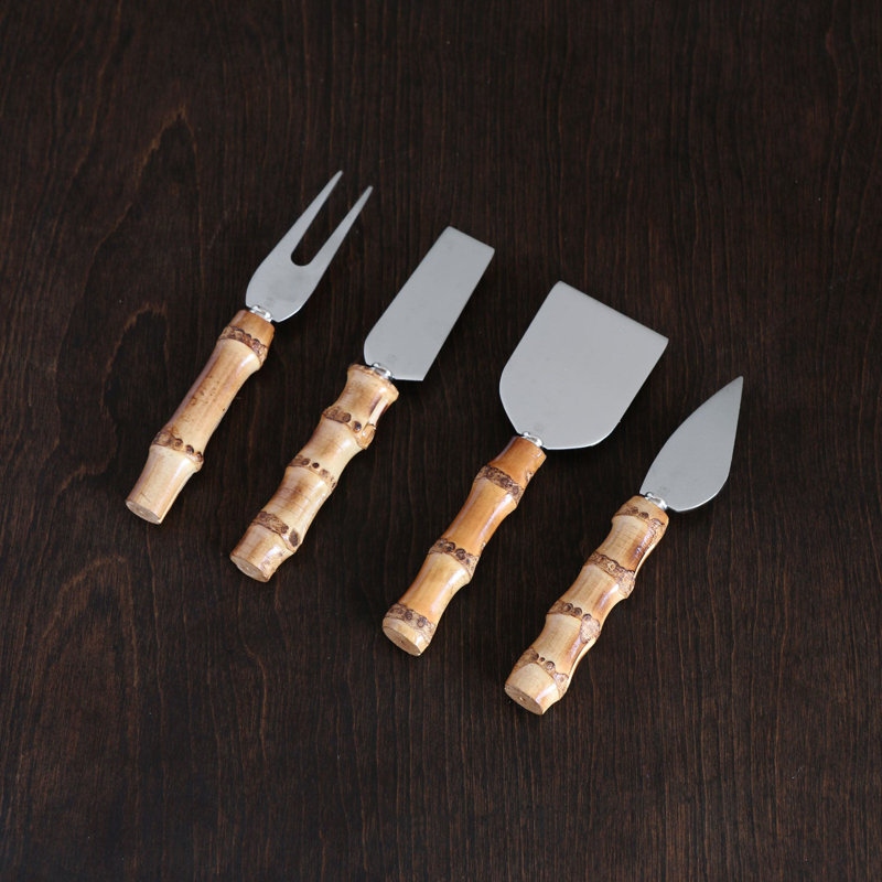 Vida Cheese Knife, Gold/Silver