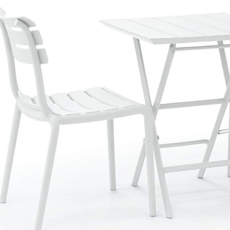Centreville 2 Person Bistro Set, White