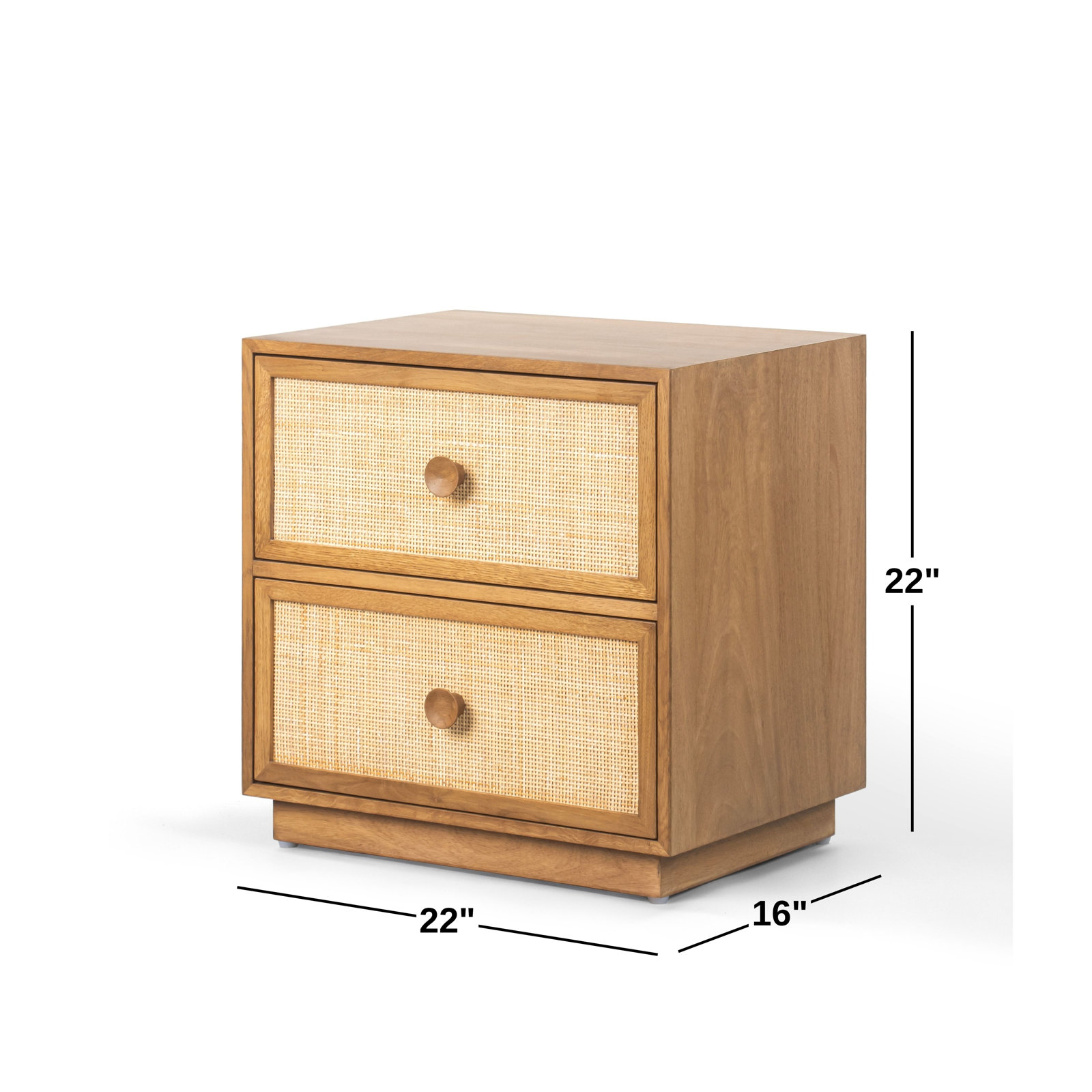 Katia Travertine Nightstand