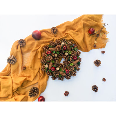 Handcrafted Faux 13'' Wreath